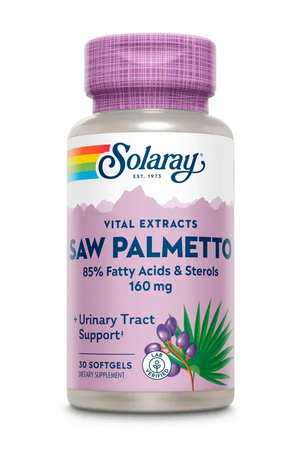 Saw Palmetto Berry Extract 160mg, Size: 30 Softgels