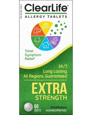 ClearLife Allergy Tablets Extra Strength