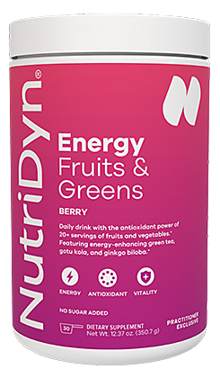 Energy Fruits &amp; Greens, Flavor: Berry