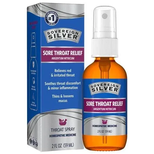 Sovereign Silver - Sore Throat Spray
