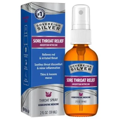 Sovereign Silver - Sore Throat Spray