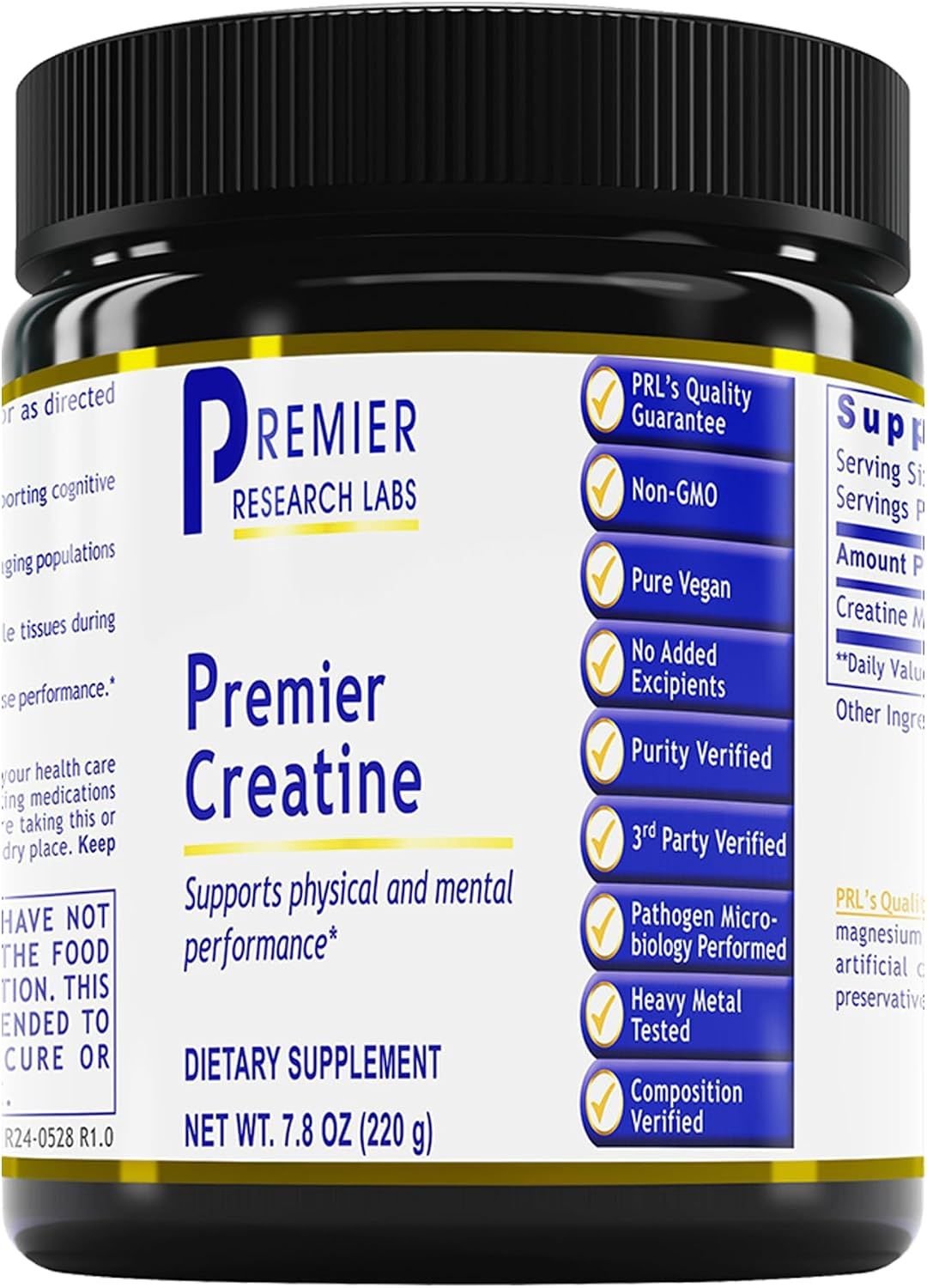 Creatine, Premier