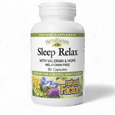 Sleep Relax With Valerian &amp; Hops - Melatonin Free