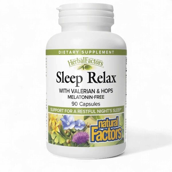 Sleep Relax With Valerian &amp; Hops - Melatonin Free