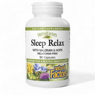 Sleep Relax With Valerian &amp; Hops - Melatonin Free