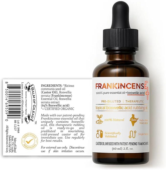Frankincense + Boswellic Acid