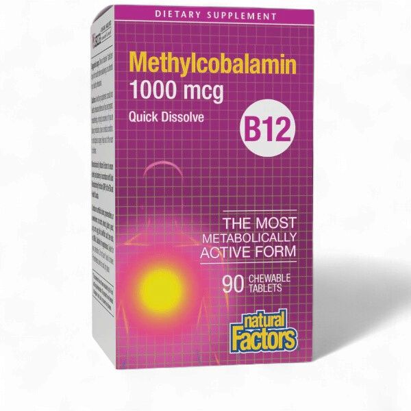 Methylcobalamin 1000mc B12 (2-Pack)