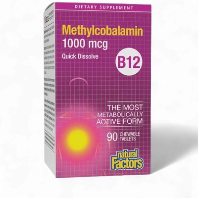 Methylcobalamin 1000mc B12 (2-Pack)
