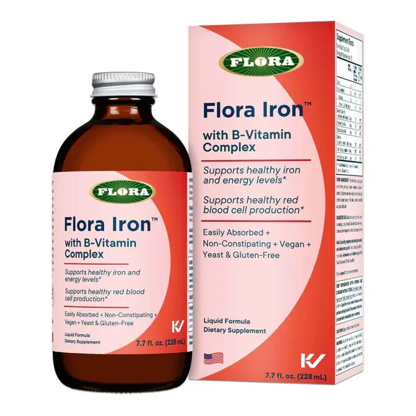 Flora Iron With  B-Vitamin Complex
