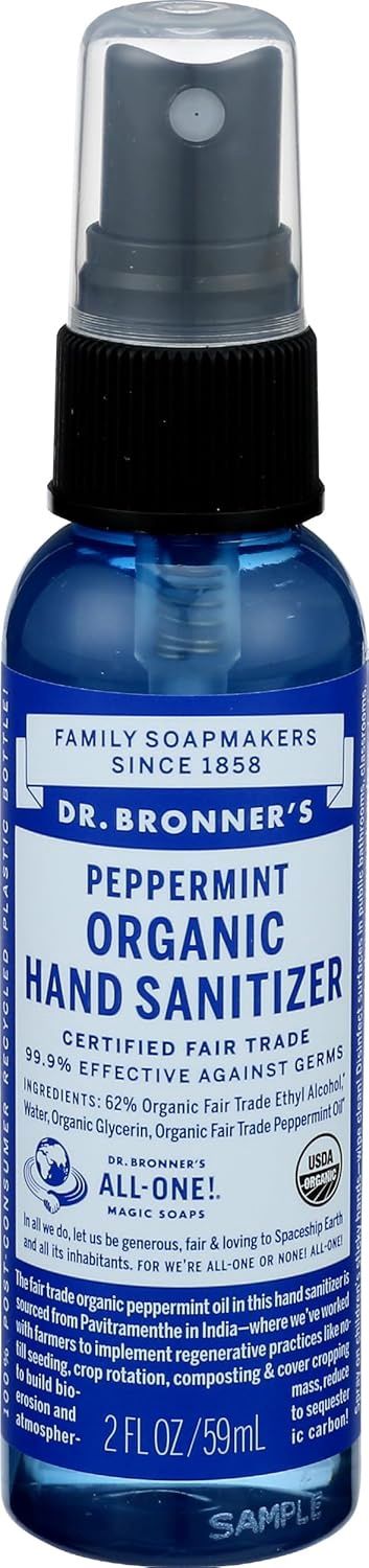 Peppermint Organic Hand Sanitizer