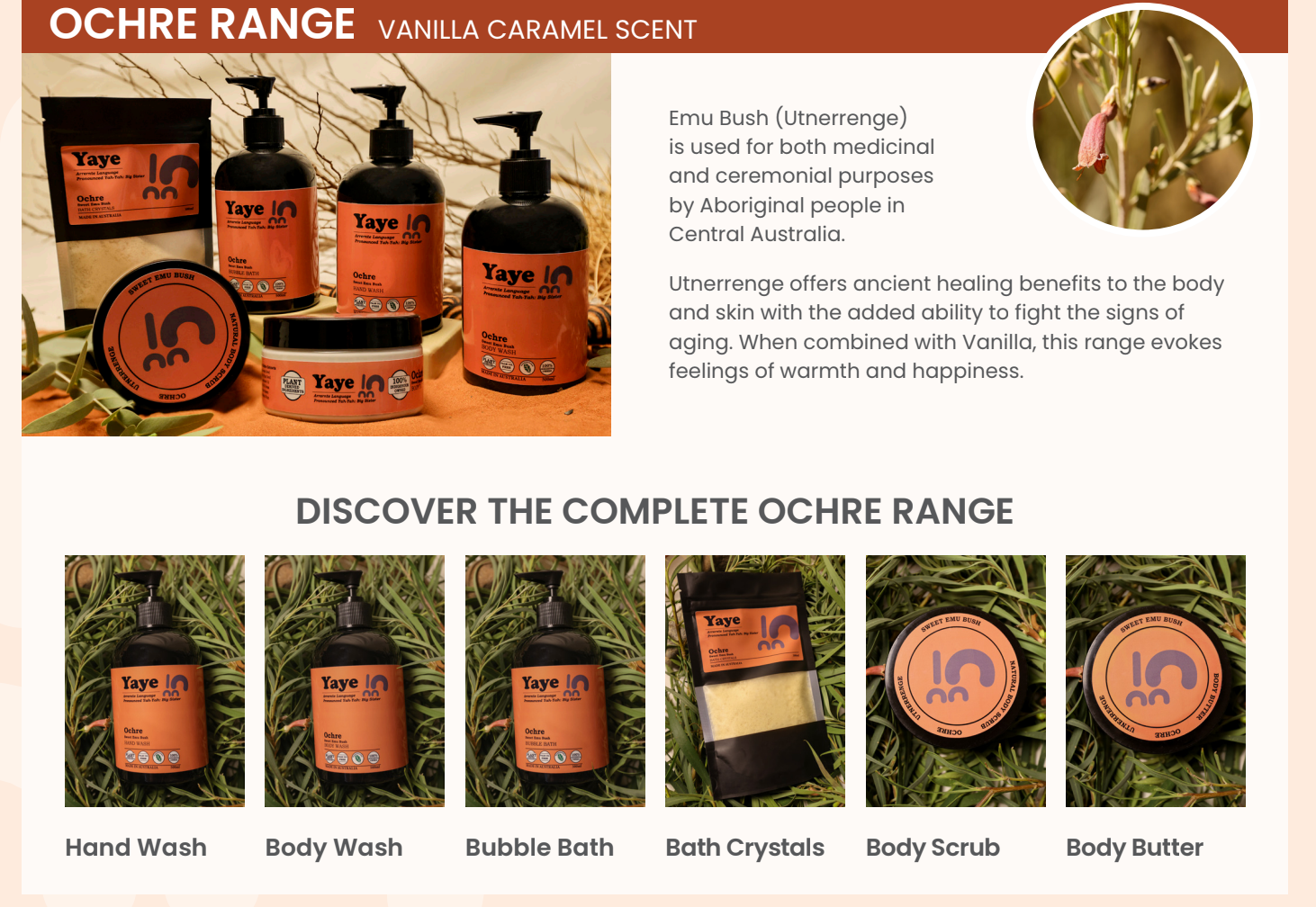 Yaye: Ochre Handwash
