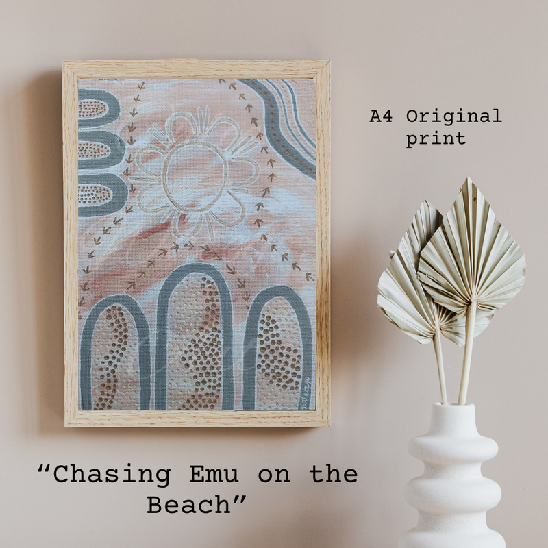 Original Prints - Chasing Emu
