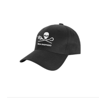 Sea Shepherd - Black Jolly Roger Unisex Cap