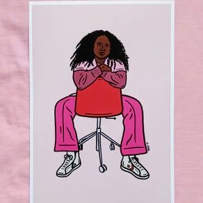 Baker Boy A4 Print