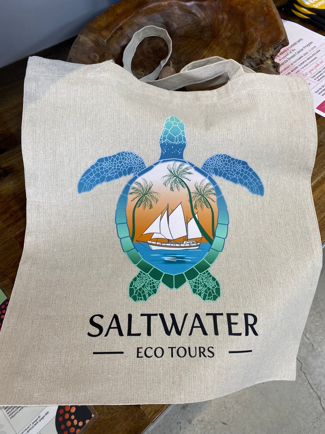 Saltwater Tote Bag
