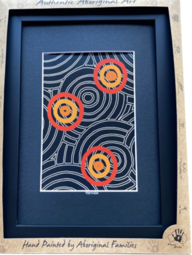 Large Tathra Aboriginal for Beautiful Country Murra Wolka