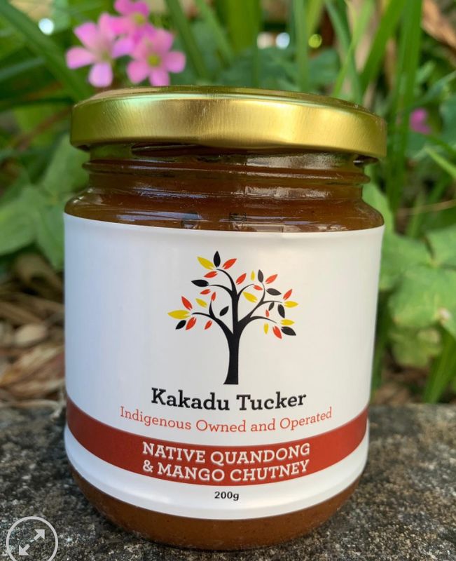 Kakadu Tucker Quandong and Mango Chutney