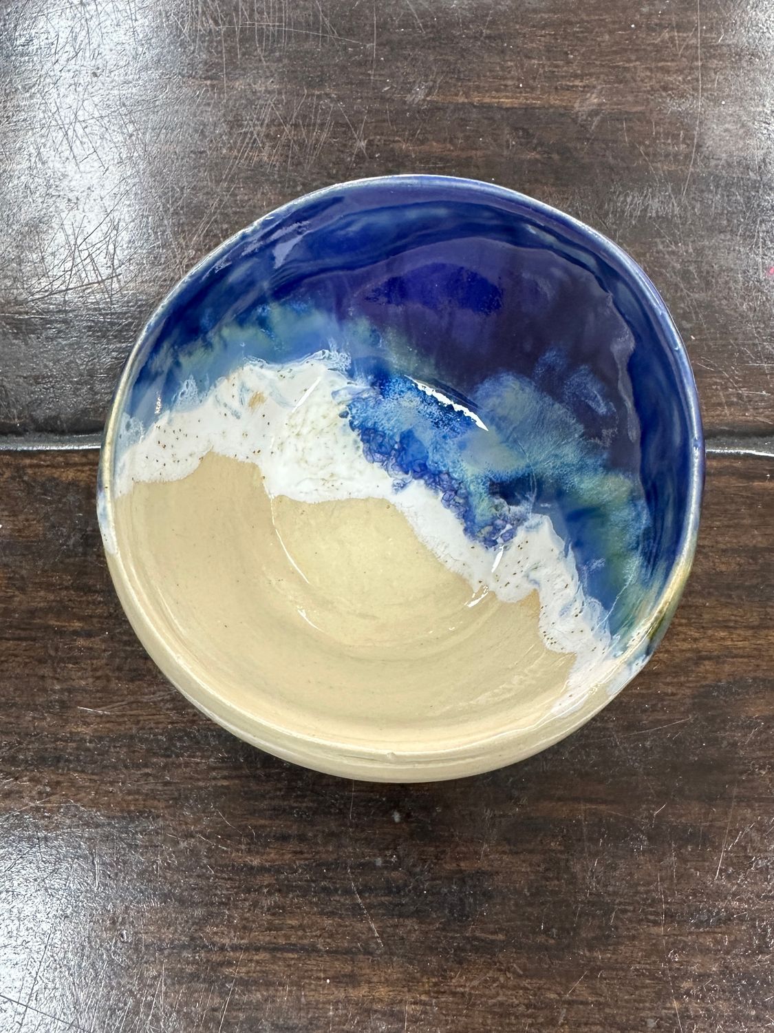 Nicola Fleming Pottery - Small Waves Bowl