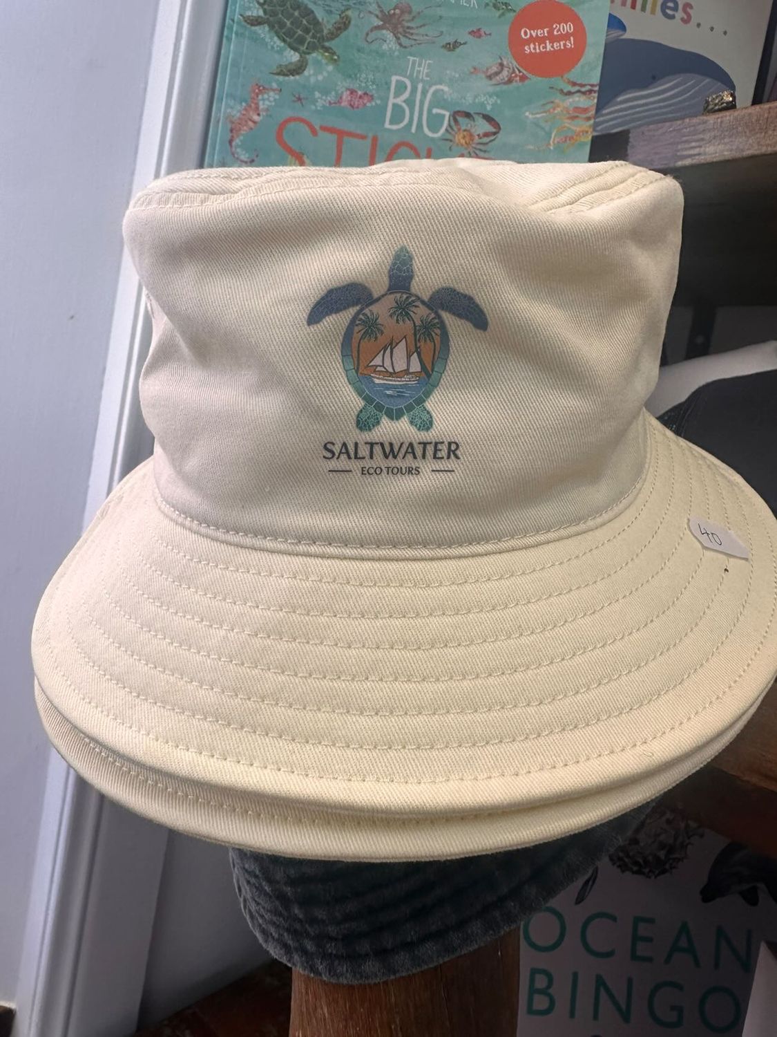Saltwater Bucket Hat (cream)
