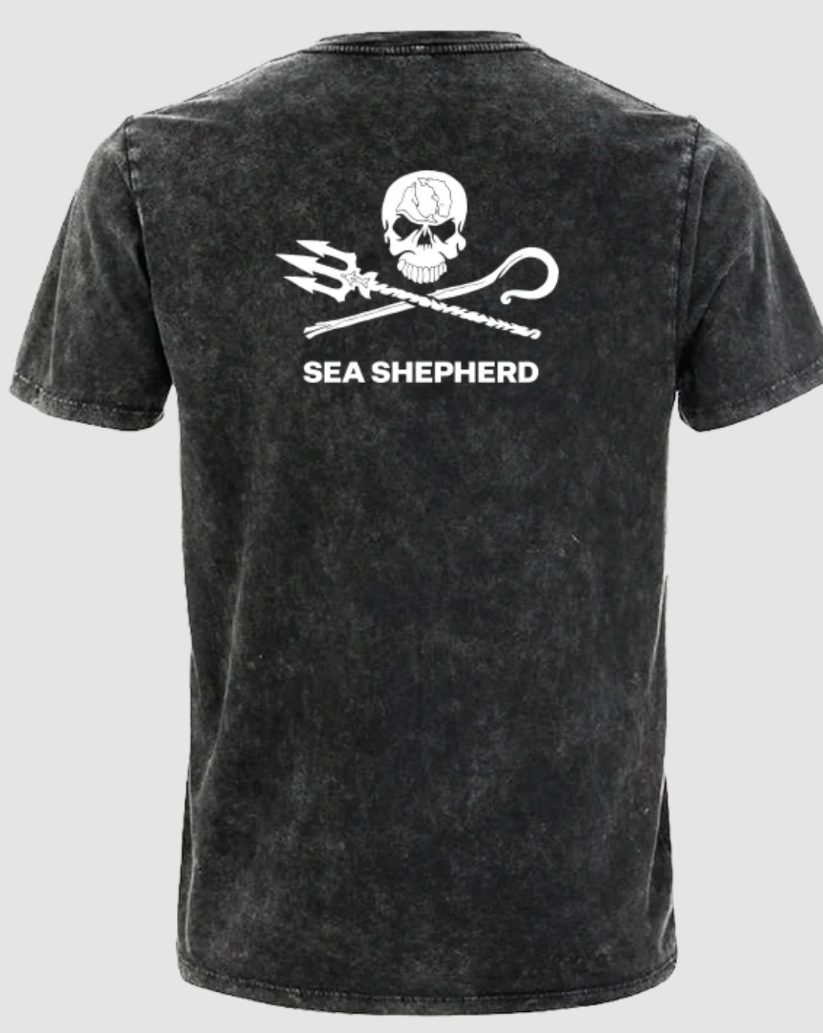 Sea Shepherd - Unisex Jolly Roger Tee ( Acid black )
