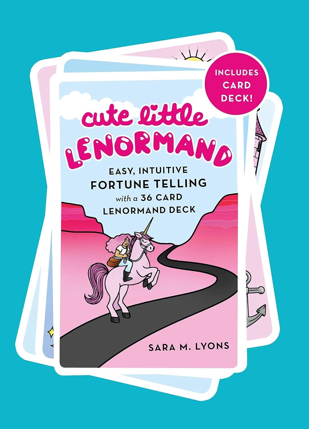 Cute Little Lenormand Book &amp; Deck