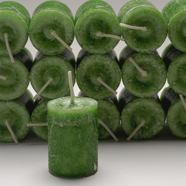 Witch&#39;s Purse Votive (Green)