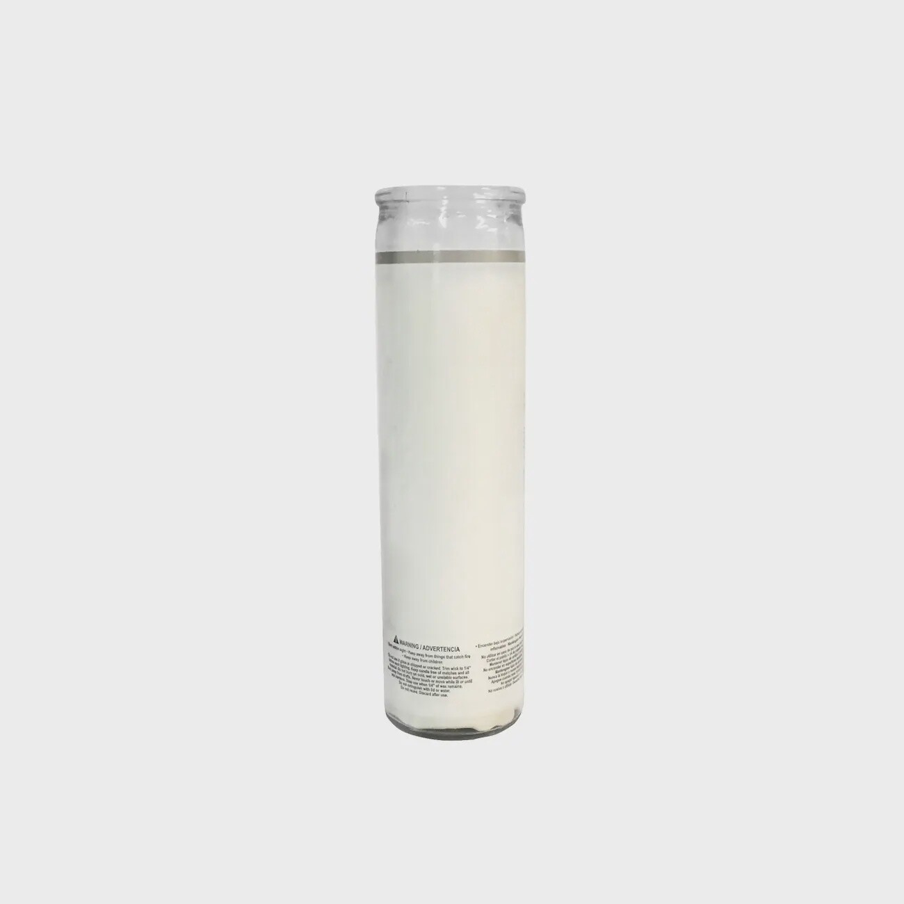 White Jar Candle