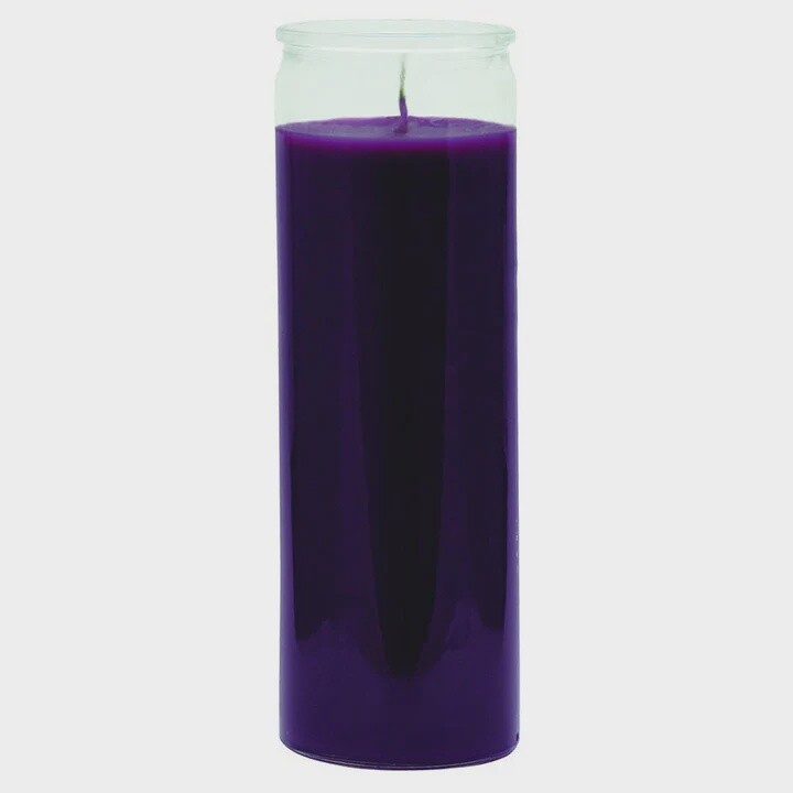 Purple Jar Candle