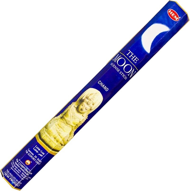 The Moon Incense Sticks hex pack