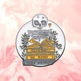 Skeleton Reader Pin, Design: Read Books