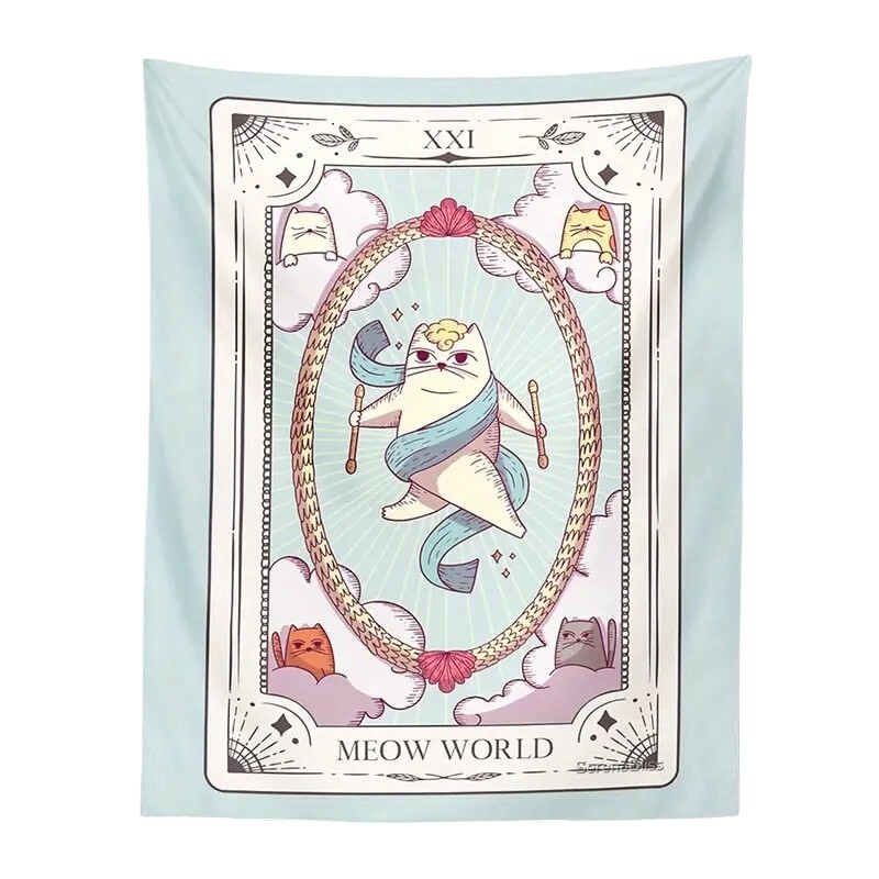 Meow World Tapestry