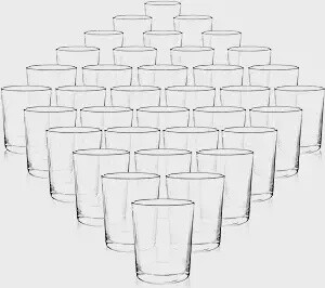 Clear Plain Glass Votive Holder