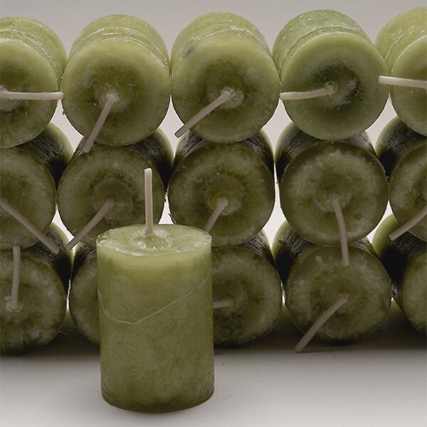 Sweetgrass Votive (Light Green)