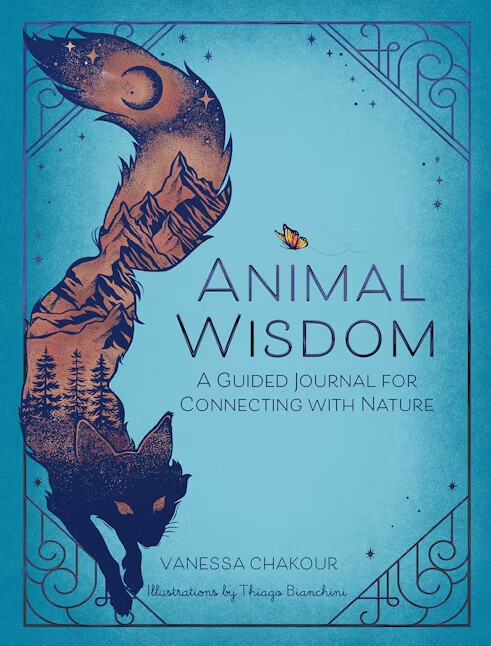 Animal Wisdom Guided Journal by Vanessa Chakour