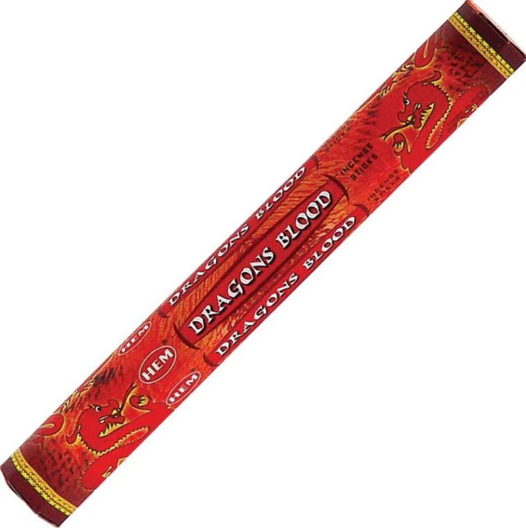 Dragons Blood Incense Sticks hex pack