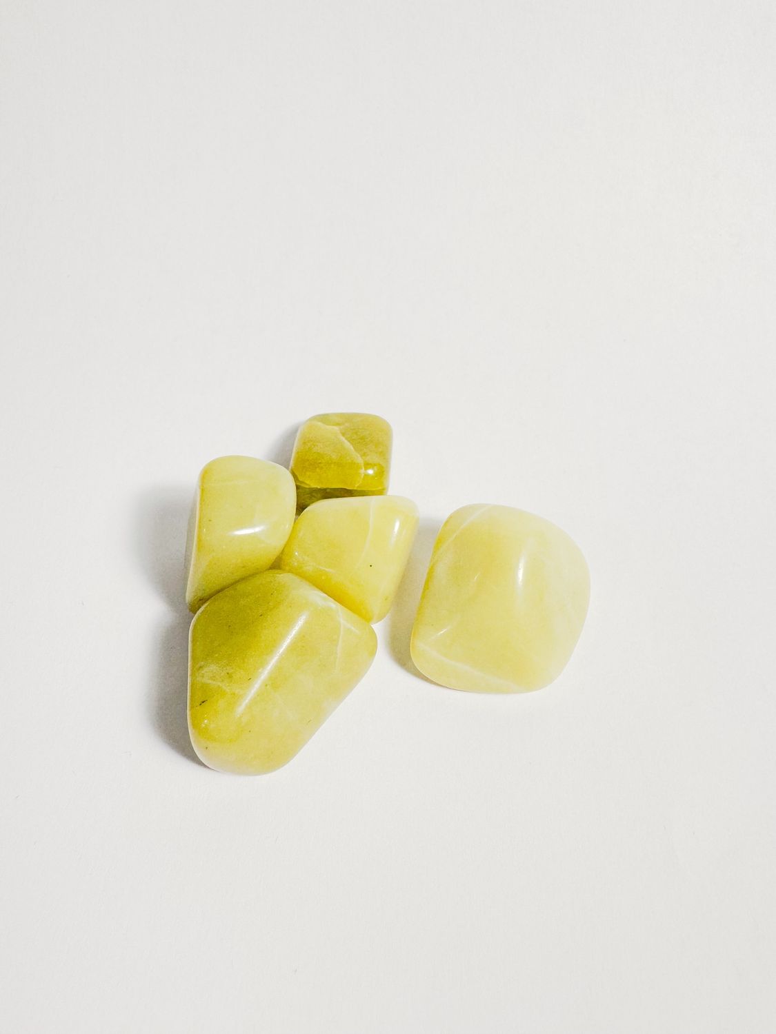 Serpentine Jade Tumbled Stone