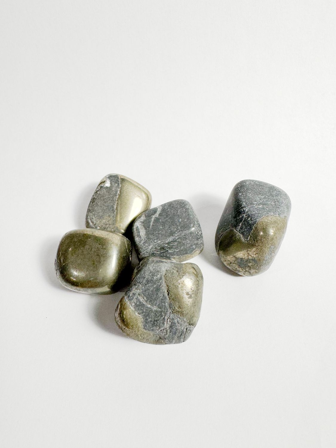 Pyrite Tumbled Stone