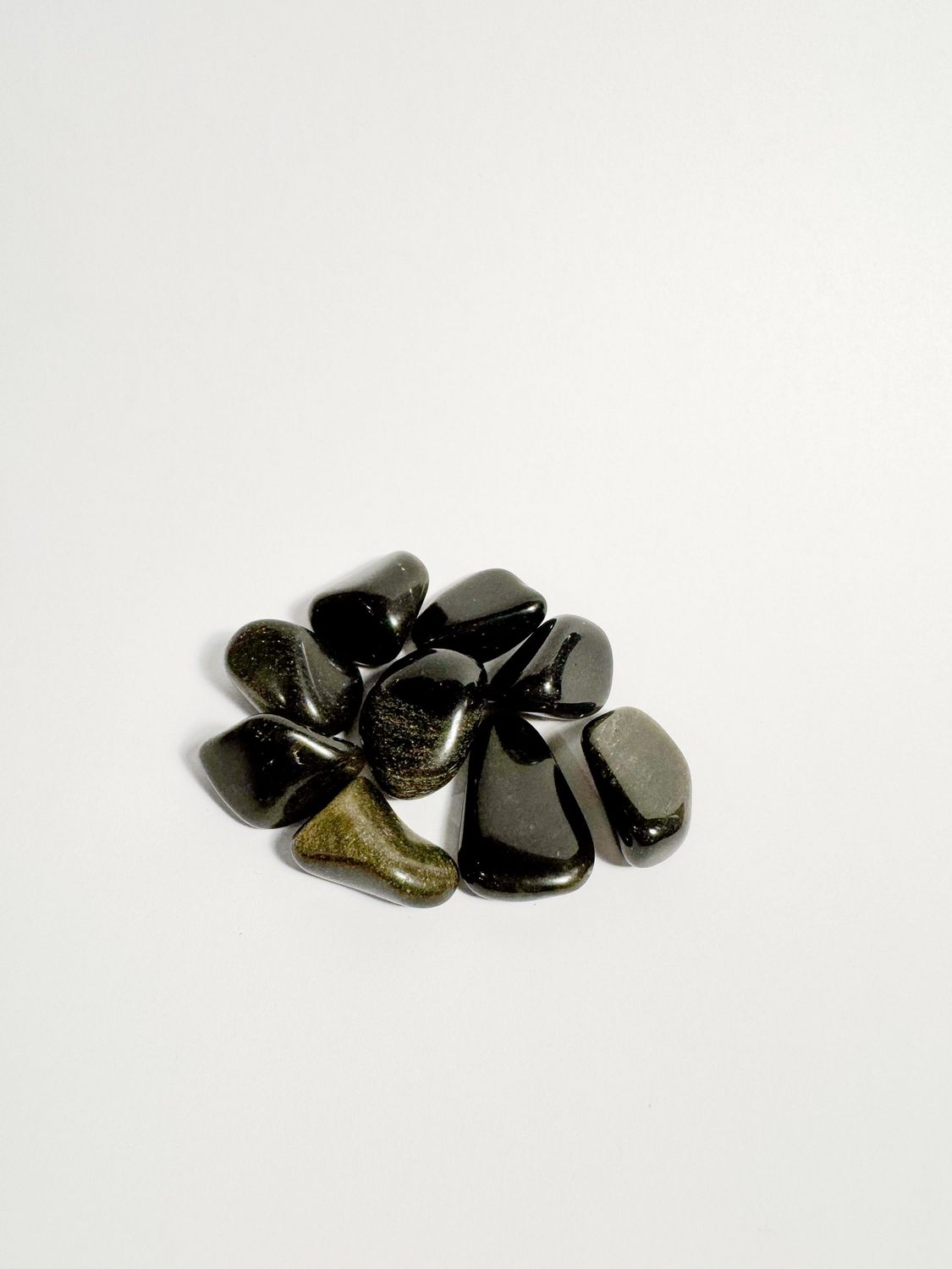 Sheen Obsidian Tumbled Stone