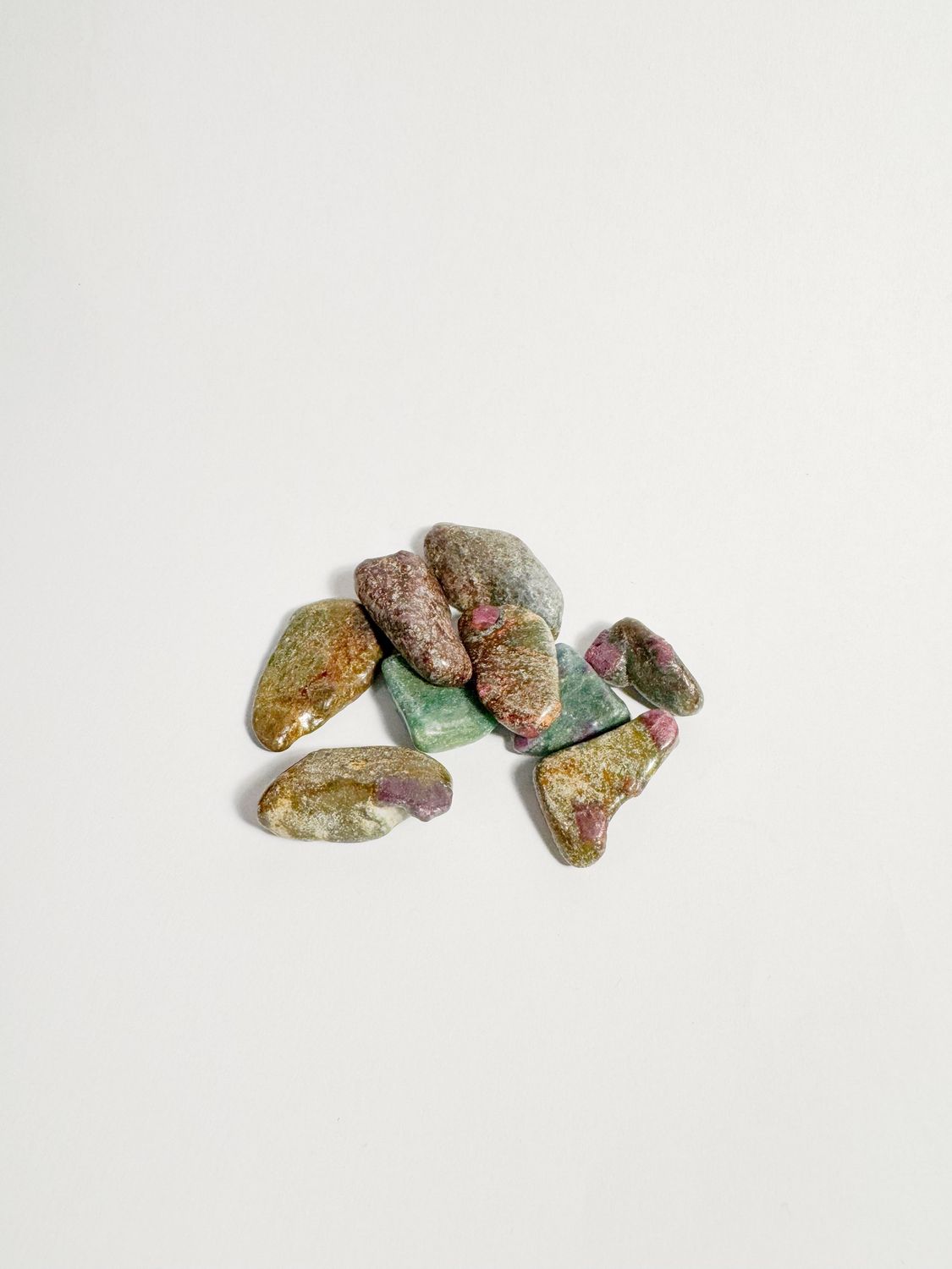 Ruby in Fuchsite Tumbled Stone