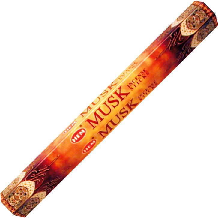 Musk Incense Sticks hex pack