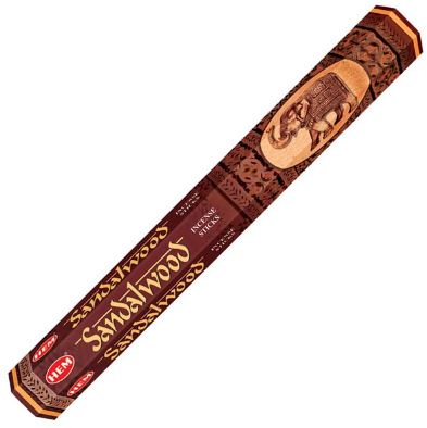 Sandalwood Incense Sticks hex pack