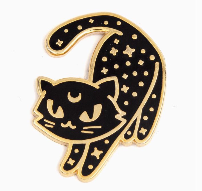 Celestial Cat Pin