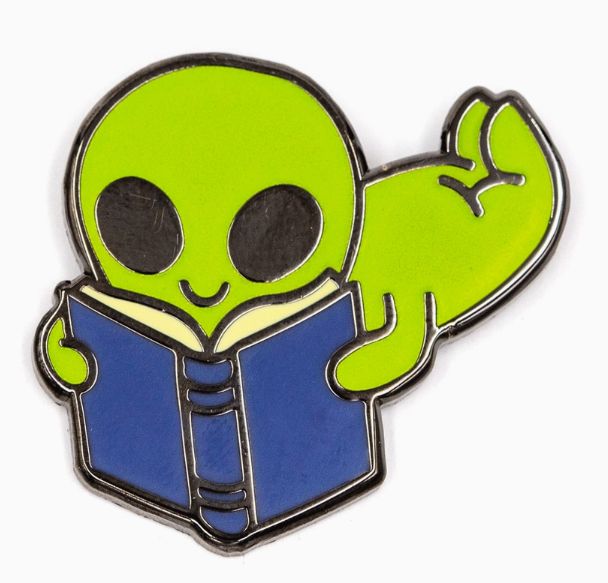 Reading Alien Pin