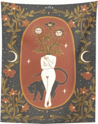 Mystic Floral Tapestry
