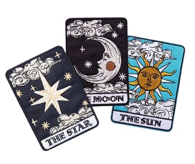 Embroidered Patch: Tarot Rectangular