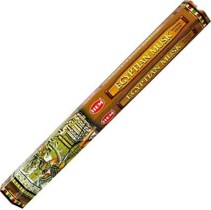 Egyptian Musk Incense Sticks hex pack