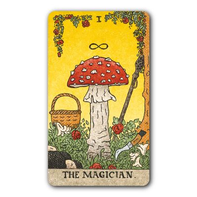 Magician Fungi Arcana Sticker