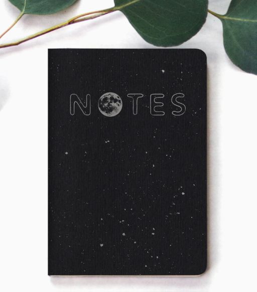 Notes Moon Notebooks (Set of 2)