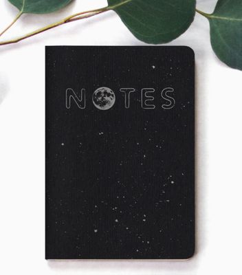 Notes Moon Notebooks (Set of 2)