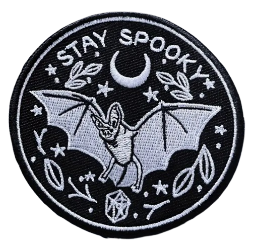 Stay Spooky Bat Patch